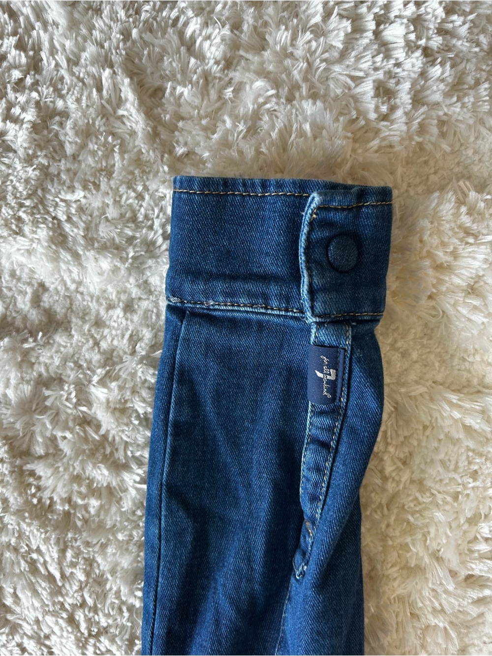 7 For All Mankind - Luxe Dress 
Denim Shirt Dress, Classic Button-Front Style - Picture 9 of 10